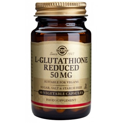 SOLGAR L-Glutathione 50mg 30 Κάψουλες